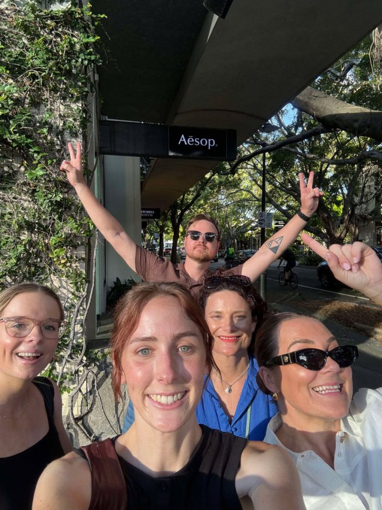 Selfie photo taken by Bespoken staff outdoors